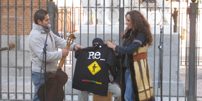 Rosario Flores con la música 'callejera'