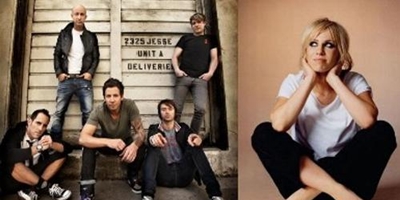 Simple Plan y Natasha Bedingfield consiguen el primer puesto de 'Los 30 Cauro' con su tema Jet Lag